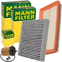 Begrenztes Angebot 1x MANN-FILTERSET INSPEKTIONSPAKET FÜR 0,9 FIAT 500+C 312+FIAT PANDA 312 319