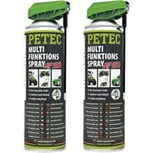 Markenware 2x 500ml PETEC MULTIFUNKTIONSSPRAY KRIECHÖL ROSTLÖSER SCHMIERSTOFF MF500