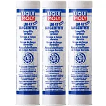 Neue Ware 3x 400 GRAMM LIQUI MOLY 3520 LM47 MoS2 LANGZEITFETT MEHRZWECKFETT GRAPHITFETT