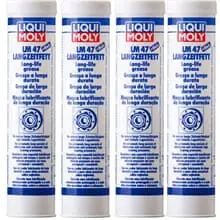 Abverkauf 4x 400 GRAMM LIQUI MOLY 3520 LM47 MoS2 LANGZEITFETT MEHRZWECKFETT GRAPHITFETT