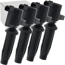 4x ZÜNDSPULE ZÜNDMODUL für FORD C+S-MAX GALAXY FOCUS II MONDEO IV VOLVO V50 V70 Begrenztes Angebot