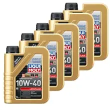 5x1L LIQUI MOLY MOTORÖL LEICHTLAUF 10W-40 passend für VW 501.01/505.00 API SP Saisonangebot