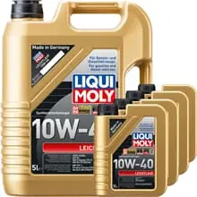 Nur Für Kurze Zeit 1x5L+4x1L LIQUI MOLY MOTORÖL LEICHTLAUF 10W-40 passend für VW 501.01/505.00