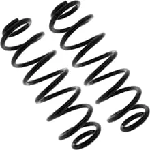 Aktuell 2x FAHRWERKSFEDER HINTERACHSE LINKS + RECHTS passend für FORD KA RB 1.0 i 1.3 i