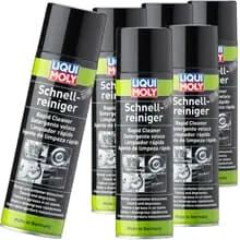 6x LIQUI MOLY SCHNELLREINIGER 500 ML UNIVERSALREINIGER ENTFERNT HARZ FETT TEER Echt