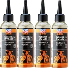 Knallerangebot 4x LIQUI MOLY KETTENÖL 6051 DRY LUBE 100 ML FAHRRADKETTEN E BIKE FAHRRAD KETTE