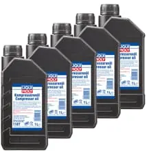 5x1L LIQUI MOLY KOMPRESSOREN-ÖL SAE 5W40 DIN 51506 VDL 100 Top-Seller