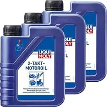 3x1L LIQUI MOLY MOTORÖL 2-TAKT TEILSYNTHETISCH passend für API TC JASO FC Top-Seller