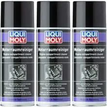 Preisreduziert 3x 400ml LIQUI MOLY MOTORRAUMREINIGER ÖL-& FETTLÖSEND REINIGUNG PFLEGE SPRAY