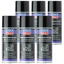 6x 400ml LIQUI MOLY MOTORRAUMREINIGER ÖL-& FETTLÖSEND REINIGUNG PFLEGE SPRAY Günstig