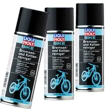 Preiswert 3x LIQUI MOLY 6054 BIKE BREMSEN & KETTENREINIGER BRAKE CHAIN CLEANER 400 ML