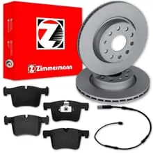 Preisreduziert Zimmermann BREMSSCHEIBEN + BELÄGE VORNE passend für BMW 3er F30 F31 4er F32 F36