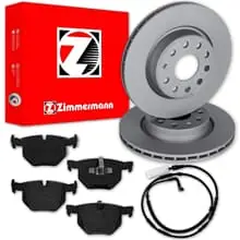 Zertifiziert Zimmermann BREMSSCHEIBEN 336mm + BELÄGE HINTEN passend für BMW X1 E84 xDrive28i