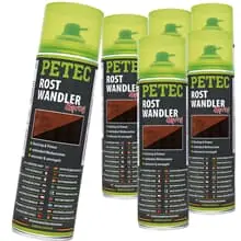 Top-Preis 6x 500ml 70040 PETEC ROSTUMWANDLER ROSTWANDLER ROSTENTFERNER ROST UMWANDLER