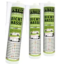 3x 83290 PETEC 310ML WEIß SCHEIBEN UND KAROSSERIEDICHTMASSE SCHEIBENDICHTMASSE Sichere Zahlung