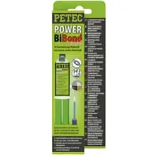 Günstig 1x24 ML PETEC POWER BIBOND 2 KOMPONENETEN HOCHLEISTUNGSKLEBESTOFF REPARATUR