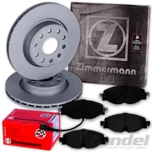 Saisonangebot ZIMMERMANN BREMSSCHEIBEN 288mm + BELÄGE VORNE passend für VW UP + LOAD UP