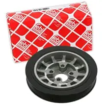 FEBI RIEMENSCHEIBE KURBELWELLE für VW POLO 6N SKODA FELICIA SEAT AROSA 1.7 - 1.9 Schnäppchen