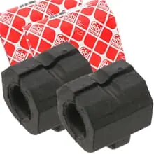 Preiswert 2x FEBI STABILISATORLAGER VORDERACHSE LINKS RECHTS für AUDI 100 C3 200 C3