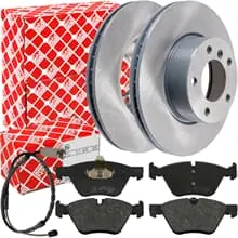 FEBI BREMSSCHEIBEN 300mm + BELÄGE VORNE passend für BMW Z4 E89 Roadster Neu Im Sortiment