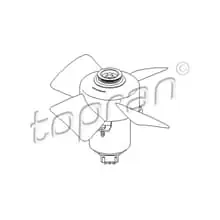 Top-Seller TOPRAN LÜFTER KÜHLER 250/80W passend für AUDI 100 80 VW PASSAT TRANSPORTER