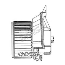 DENSO INNERAUMGEBLÄSE GEBLÄSEMOTOR Zertifiziert