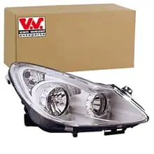 Markenware VAN WEZEL H7/H1 SCHEINWERFER RECHTS passend für OPEL CORSA