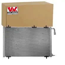 Expressversand VAN WEZEL KLIMAKONDENSATOR OHNE TROCKNER passend für PEUGEOT 206 206+