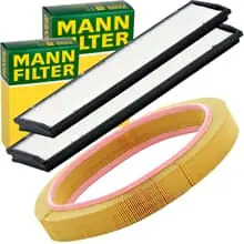 MANN FILTER INSPEKTIONSPAKET für MERCEDES W/S/C 124 200 230 E CE TE AB BJ 10.88 Sonderaktion