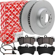 Saisonangebot FEBI BREMSSCHEIBEN Ø350mm + BELÄGE VORNE für AUDI Q7 VW TOUAREG PORSCHE CAYENNE