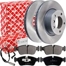 FEBI BREMSSCHEIBEN Ø292mm + BELÄGE VORNE passend für BMW 1er E87 3er E90 LIMO Must-Have