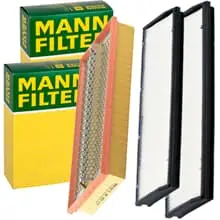 Preiswert MANN FILTER INSPEKTIONSPAKET FÜR MERCEDES W124 S124 250 D 250 TD 90+94 PS