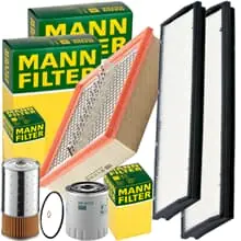 Neue Kollektion MANN FILTER INSPEKTIONSPAKET FÜR MERCEDES W124 S124 250 D TD 300 D TD 113+136 PS