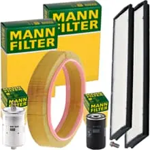 MANN FILTER INSPEKTIONSPAKET FÜR MERCEDES W/S/C 124 260 E-300 E 160-188 PS Expressversand