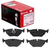 Sichere Zahlung BREMBO BREMSBELÄGE HINTERACHSE passend für ALPINA B10 BMW 5 P 06 023