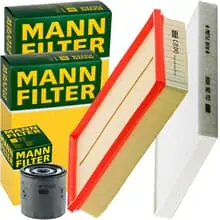 Abverkauf MANN FILTER INSPEKTIONSPAKET passend für 1.0+1.5 30 35 TSI TFSI A3 VW GOLF 8