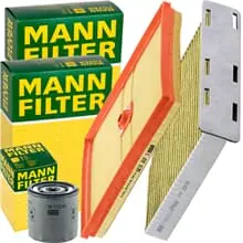 MANN FILTER INSPEKTIONSPAKET passend für 1.0 TSI VW CADDY 4 + ALLTRACK 84 102 PS Meistverkauft