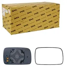 Preiswert TYC SPIEGELGLAS ASPHÄRISCH LINKS PASSEND FÜR SKODA FELICIA VW POLO 337-0042-1