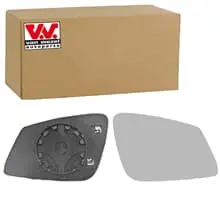 Rabatt VAN WEZEL SPIEGELGLAS BEHEIZBAR KONVEX RECHTS PASSEND FÜR BMW 1 2 3 4 I3 X1