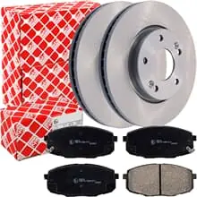 Sichere Zahlung FEBI BREMSSCHEIBEN Ø280mm + BELÄGE VORNE passend für HYUNDAI i30 FD KIA CEED ED