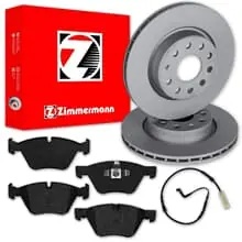 Markenprodukt Zimmermann BREMSSCHEIBEN 300mm+ BELÄGE VORNE passend für BMW 3er E90 E91 E92 E93