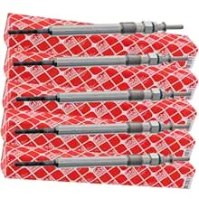 Schneller Versand 5x FEBI GLÜHKERZEN passend für ALFA ROMEO 159 (939_) BRERA (939_) 2.4 JTDM