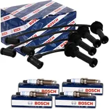 BOSCH ZÜNDKERZEN+ZÜNDKABEL passend für FORD MONDEO III B4Y B5Y BWY 1.5-2.0 Billig