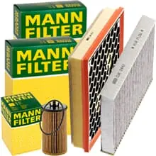 Kracherpreis MANN FILTER INSPEKTIONSPAKET passend für OPEL INSIGNIA A 1.4+1.6+TURBO 140+180PS