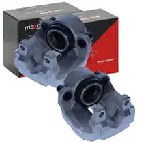 2X MAXGEAR BREMSSATTEL VORNE PASSEND FÜR BMW 5 Echt