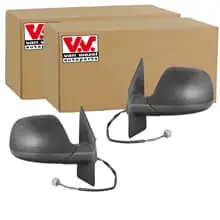 2x VAN WEZEL AUßENSPIEGEL SCHWARZ LINKS+RECHTS passend für VW MULTIVAN Sonderangebot