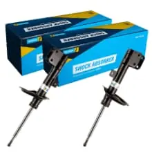 Echt 2X BILSTEIN GASDRUCK STOßDÄMPFER VORNE PASSEND FÜR CITROËN C4