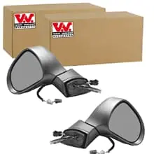 2x VAN WEZEL AUßENSPIEGEL GRUNDIERT LINKS+RECHTS passend für PEUGEOT 207 Heißes Angebot