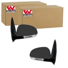 Nur Heute 2x VAN WEZEL AUßENSPIEGEL GRUNDIERT LINKS+RECHTS passend für VW GOLF