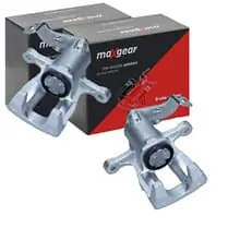 2X MAXGEAR BREMSSATTEL HINTEN PASSEND FÜR HYUNDAI I10 I20 KIA RIO Echt